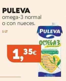 Supermercados Lupa Puleva Omega-3 Normal O Con Nueces oferta