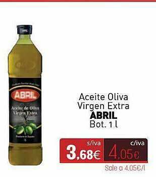 Cuevas Cash Aceite Oliva Virgen Extra Abril oferta