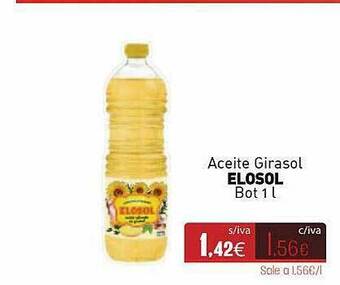 Cuevas Cash Aceite Girasol Elosol oferta
