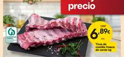 FROIZ Tiras de costilla fresca de cerdo oferta