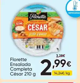 FROIZ FLORETTE Ensalada Completa Cesar oferta