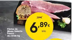 FROIZ Filetes de jamón Selecta fresco de cerdo oferta
