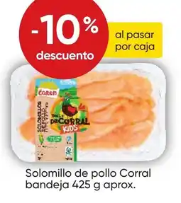 FROIZ Solomillo de pollo Corral bandeja oferta