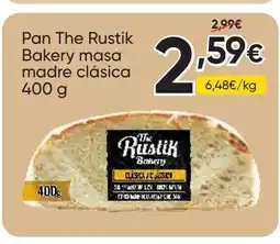 FROIZ THE RUSTiK BAKERY Pan masa madre clásica oferta
