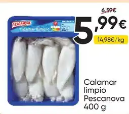 FROIZ PESCANOVA Calamar limpio oferta