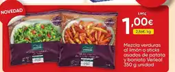 FROIZ VERLEAL Mezcla verduras al limón o sticks asados de patata y boniato oferta