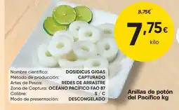 FROIZ Anillas de potón del Pacífico oferta