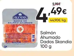 FROIZ SKANDIA Salmón Ahumado Dados oferta