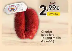FROIZ Chorizo cebollero Torroña malla oferta