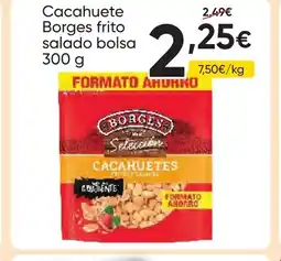 FROIZ BORGES Cacahuete frito salado bolsa oferta