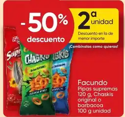 FROIZ FACUNDO, CHASKIS Pipas supremas original o barbacoa oferta