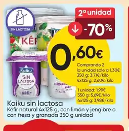 FROIZ KAIKU sin lactosa oferta