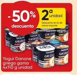 FROIZ DANONE Yogur griego gama oferta