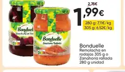 FROIZ BONDUELLE Remolacha en rodajas o Zanahoria rallada oferta