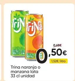 FROIZ TRINA naranja o manzana lata oferta