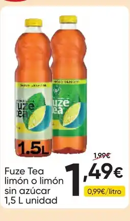 FROIZ FUZE TEA limón o limón sin azúcar oferta