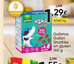 FROIZ GULLÓN Sharkies sin gluten oferta