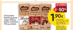 FROIZ Nestlé postres Blanco Leche negro leche o blanco oferta