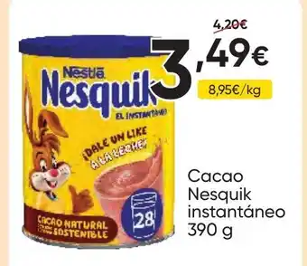 FROIZ NESQUIK Cacao instantáneo oferta
