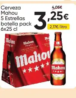 FROIZ MAHOU 5 ESTRELLAS Cerveza botella oferta