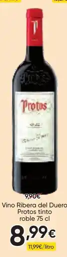 FROIZ PROTOS Vino Ribera del Duero tinto roble oferta