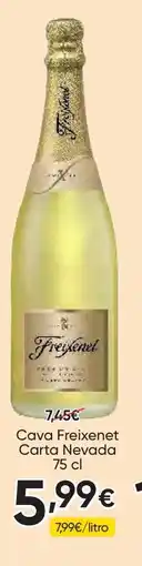 FROIZ FREIXENET Cava Carta Nevada oferta