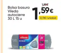 FROIZ VILEDA Bolsa basura autocierre oferta