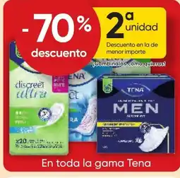 FROIZ TENA En toda la gama oferta