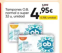 FROIZ Tampones O.B. normal o super oferta