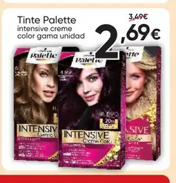 FROIZ PALETTE Tinte oferta