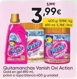 FROIZ VANISH OXI ACTION Quitamanchas oferta