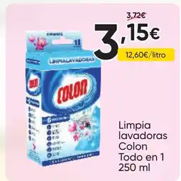 FROIZ COLON Limpia lavadoras Todo en 1 oferta