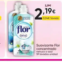 FROIZ FLOR Suavizante concentrado nenuco o azul 59 lavados oferta