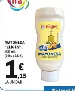 E.Leclerc ELIGES Mayonesa oferta