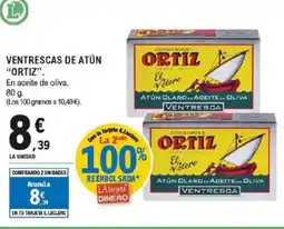 E.Leclerc ORTIZ Ventrescas de atún oferta