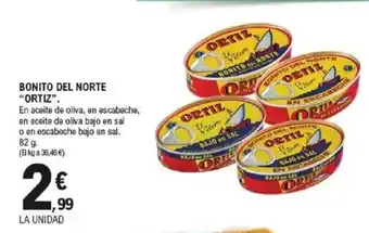 E.Leclerc ORTIZ Bonito del norte oferta