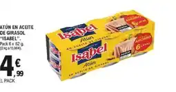 E.Leclerc ISABEL Atún en aceite de girasol oferta