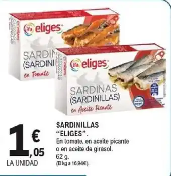 E.Leclerc ELIGES Sardinillas oferta