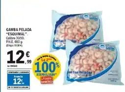 E.Leclerc ESQUIMAL Gamba pelada oferta