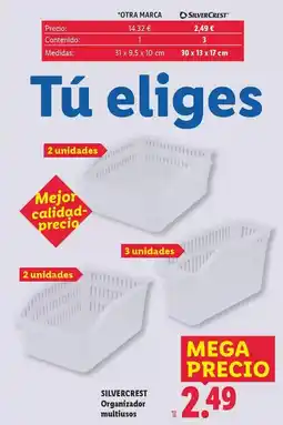 Lidl Silvercrest - orgainador multiusos oferta