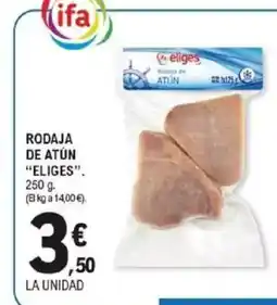 E.Leclerc ELIGES Rodaja de atún oferta