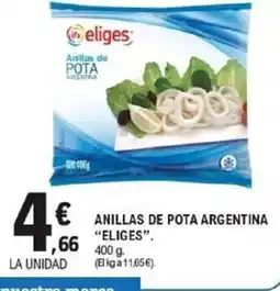 E.Leclerc ELIGES Anillas de pota argentina oferta