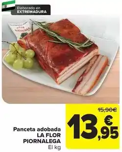 Carrefour La flor piornalega - panceta adobada oferta