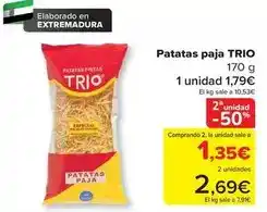 Carrefour Patatas paja oferta