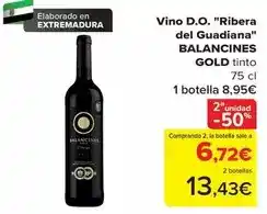 Carrefour Ribera - vino d.o. del guadiana oferta