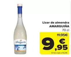 Carrefour Licor de almendra oferta