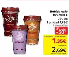 Carrefour Go chill - bebida cafe oferta