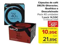 Carrefour Delta - cápsulas de café oferta