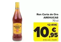 Carrefour Arehucas - ron carta de oro oferta