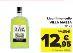 Carrefour Villa massa - licor limoncello oferta
